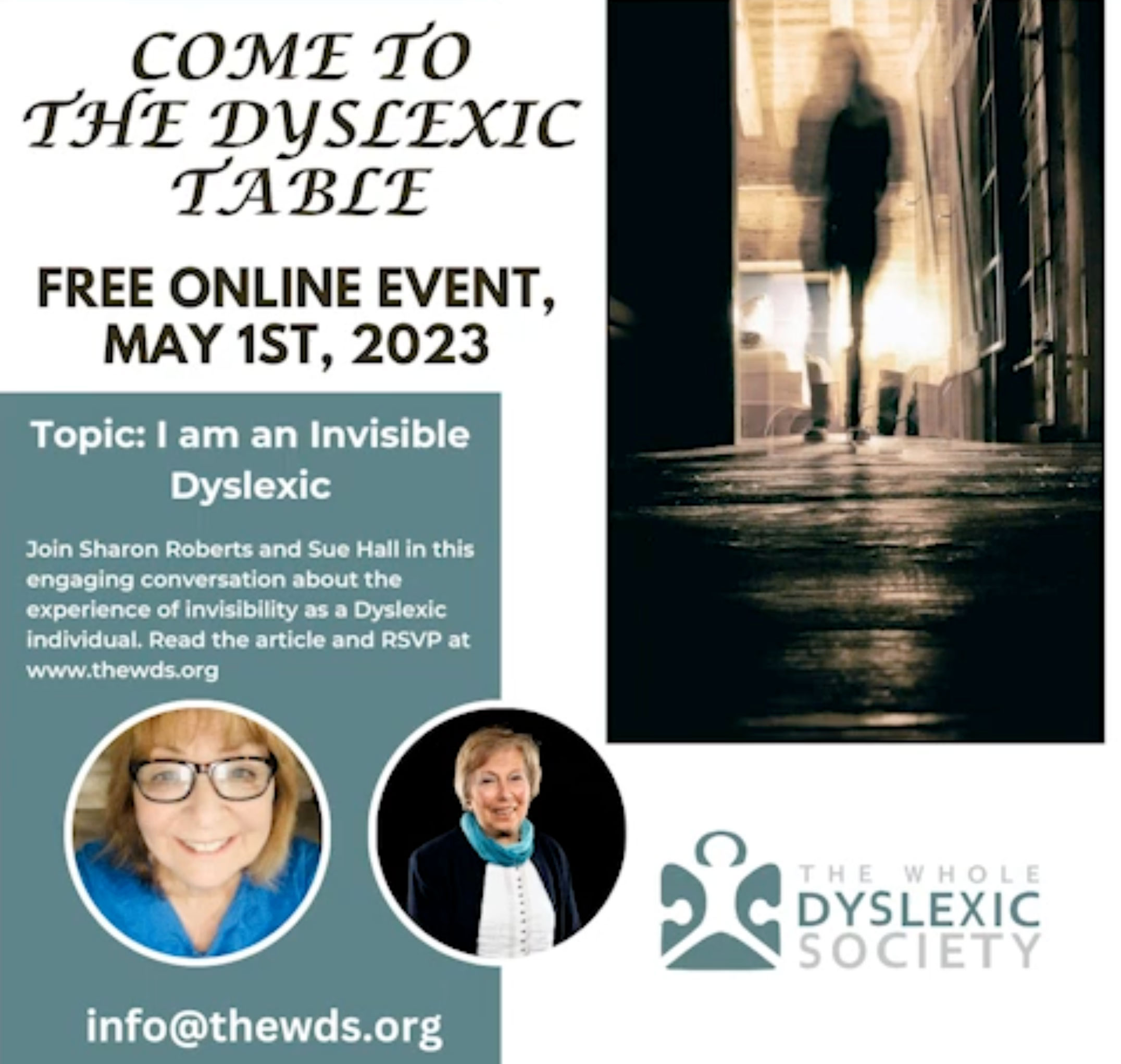 Come to The Dyslexic Table: The Invisible Dyslexic